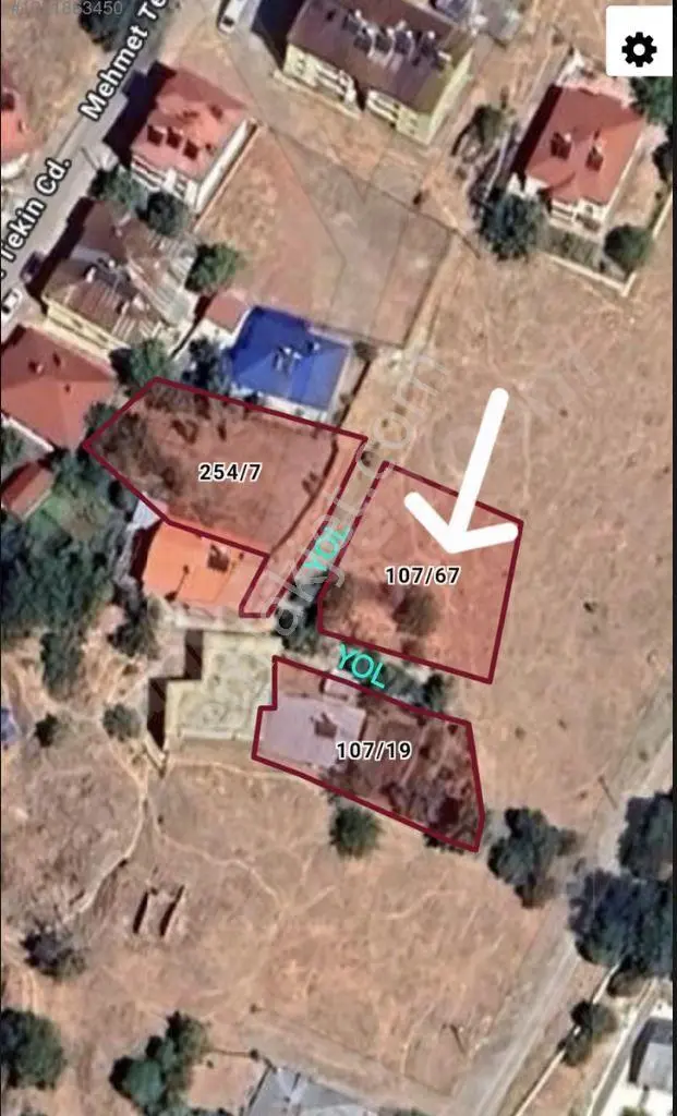 Sahibinden Nazımiye İlçe Merkezde 494 Metrekare İmarlı Arsa