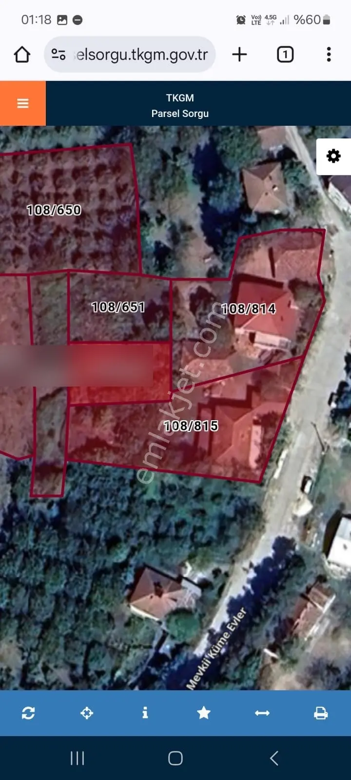 Sahibinden Kandıra Ahmethacılar Köy İçinde Satılık 375 M² Arsa