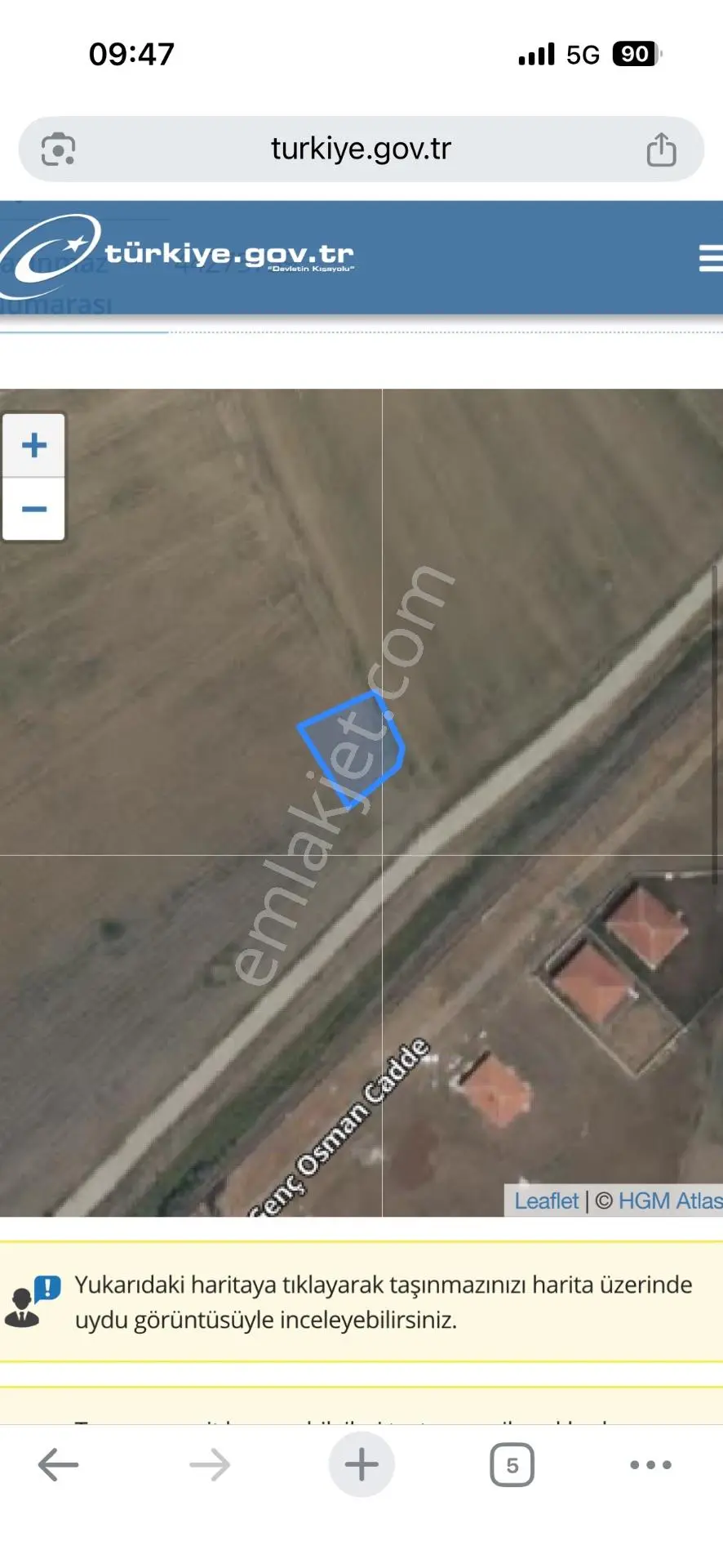 Sahibinden Doğankent Kasabası Satılık Arsa