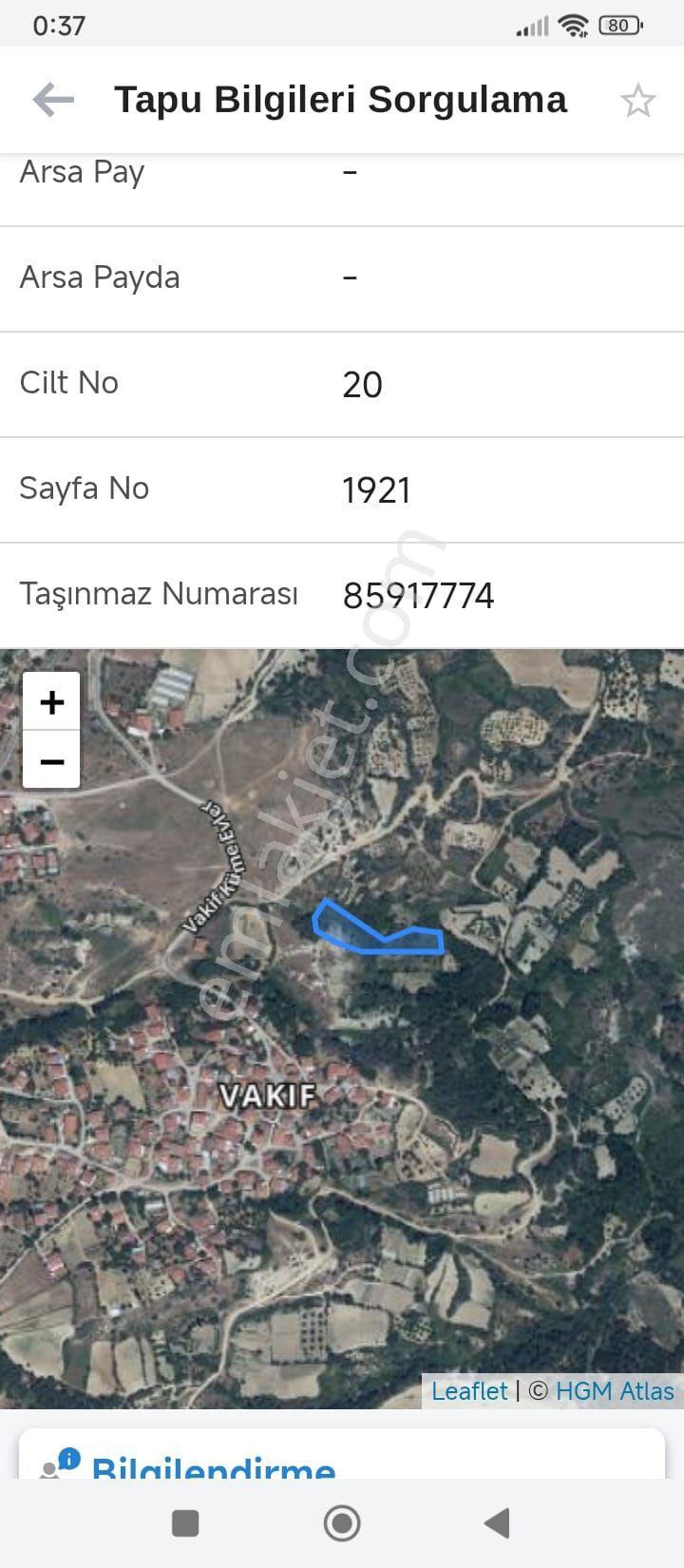 Sahibinden Kütahya Kelepir Tarla
