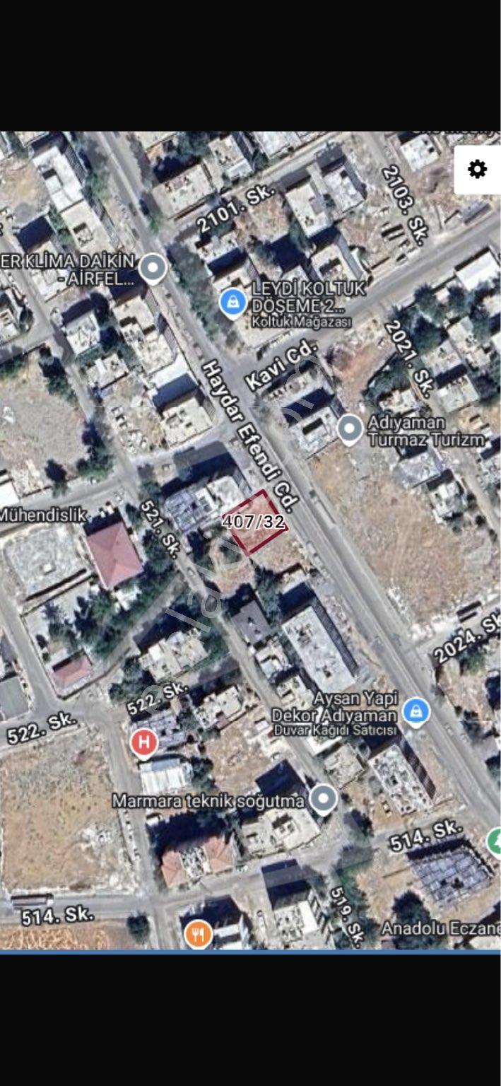 Sahibinden Adıyaman Merkez’de Köşe Başı 306 M² Satılık Arsa – 5 Kat İmarlı