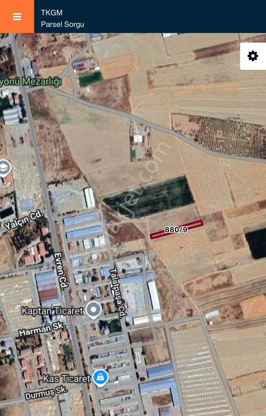 Sahibinden İmara Sınır Kupon Arazi