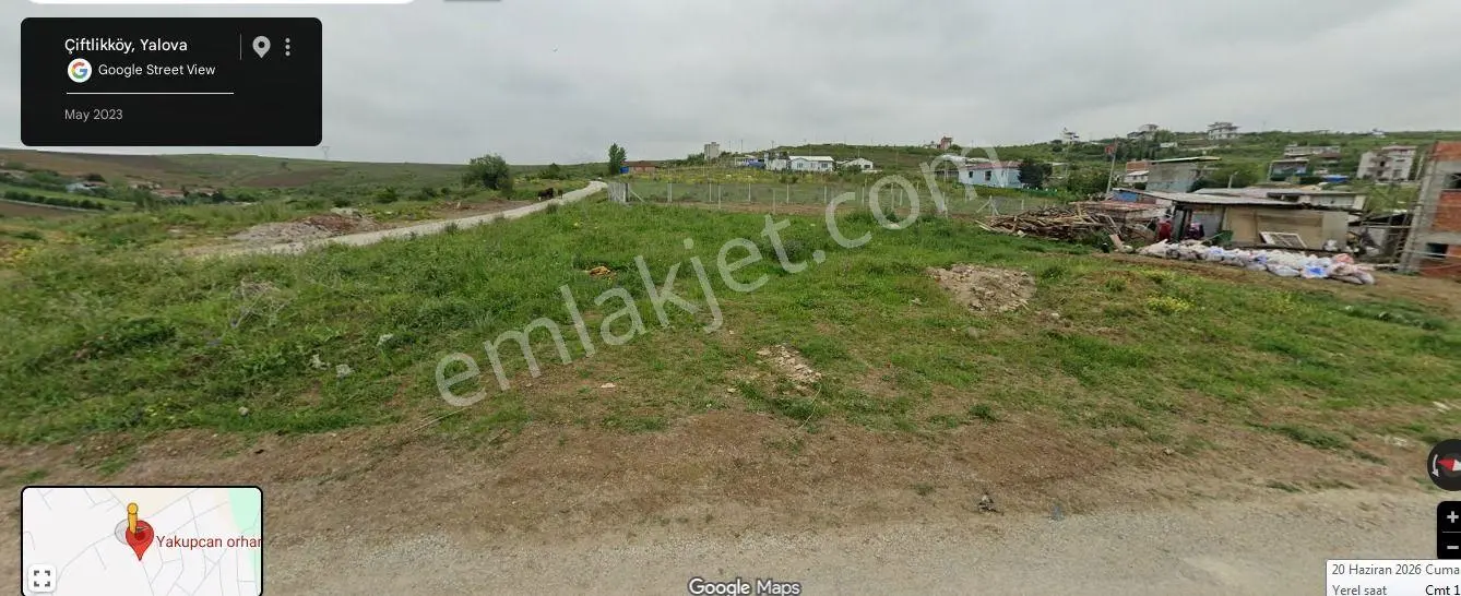 Sahibinden Yalova Sultaniye'de Satılık 275 M² Yatırımlık Tarla