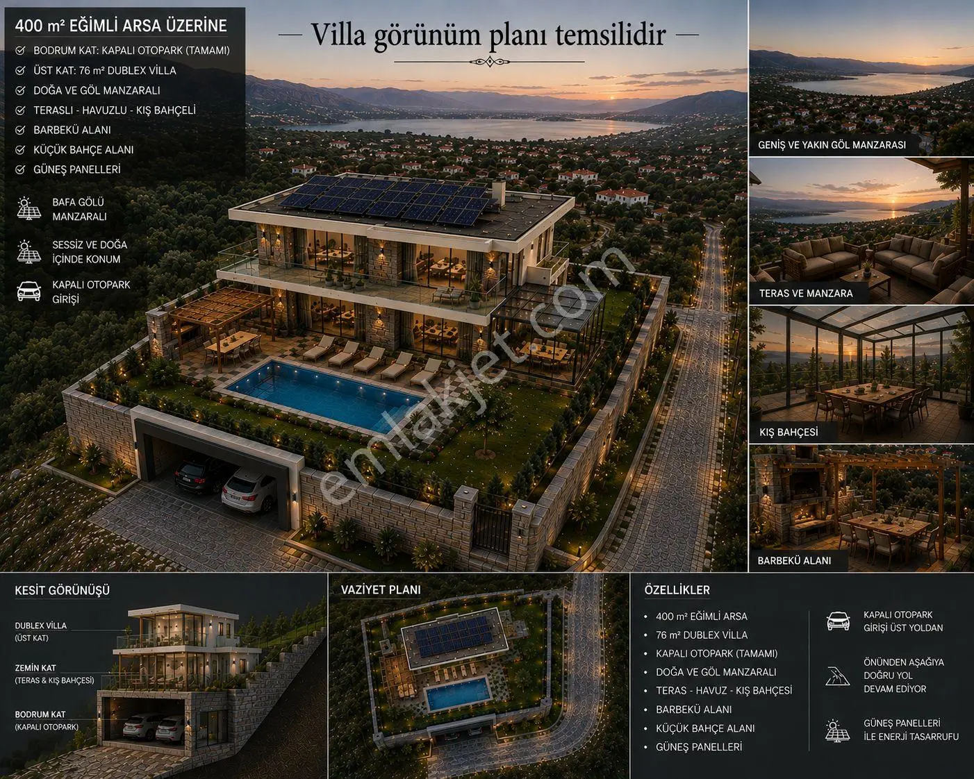 Sahibinden Satılık Villa İmarlı Arsa Didim / Akyeniköy