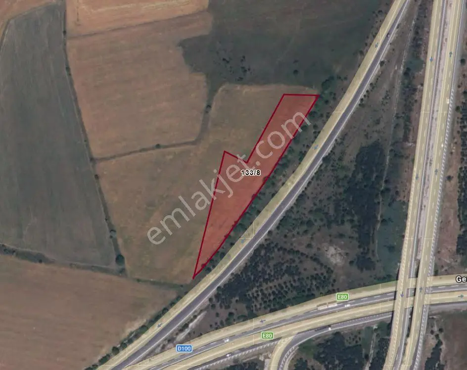 Sahibinden Organize'ye 500 Metre Uzaklıkta, Ana Yol Kenarı Yatırımlık Tarla