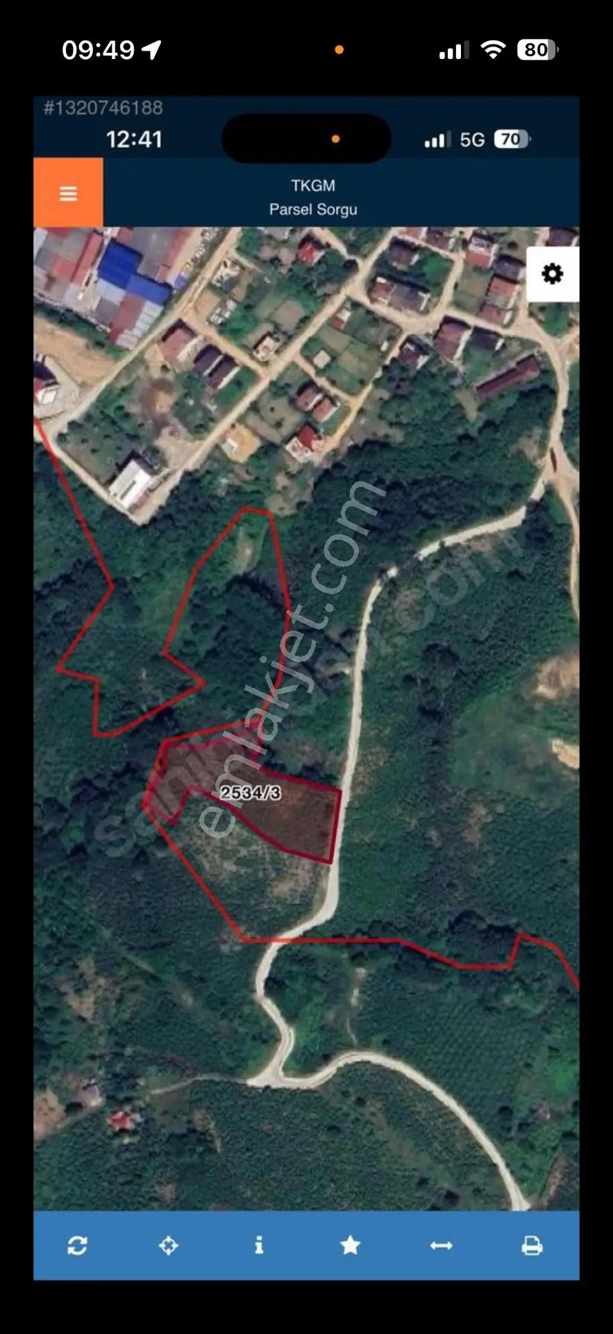 İmar Askısından Yeni İndi 5128 M2 Nin 3 Hissesi 453m2 Sahibinden Acil Satılık