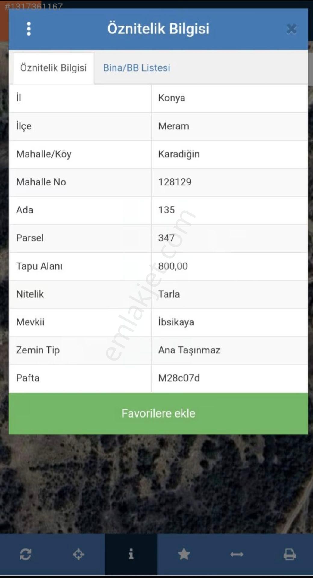 Sahibinden Hesaplı Yatırımlık Bahçe