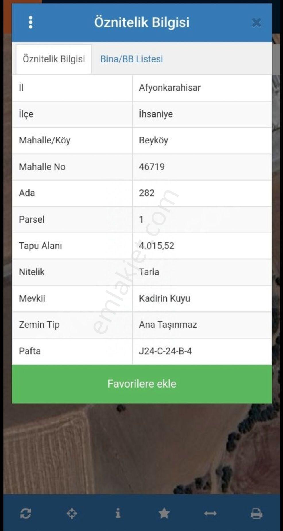 Sahibinden Ihsanıye Merkeze 1km Yola Sıfır