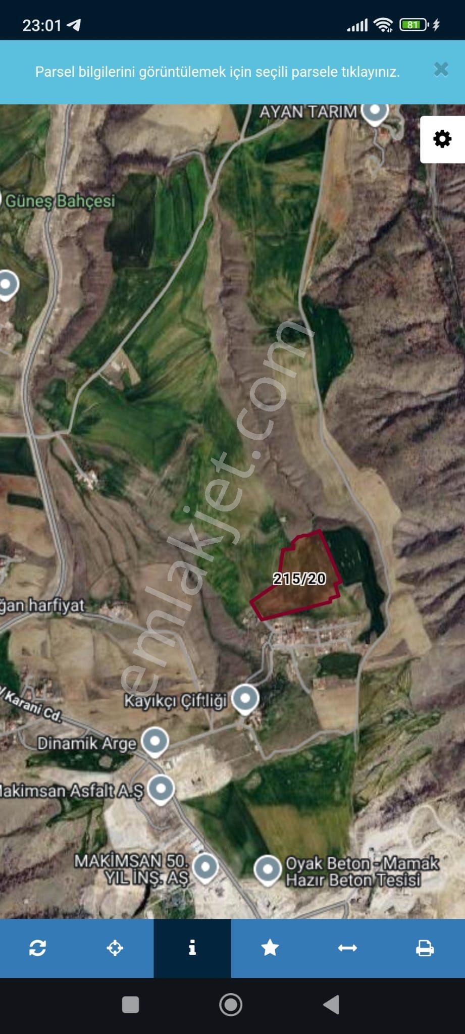 Sahibinden Bayındır 1025 M2 İmara Yakın Acil Satılık Arsa