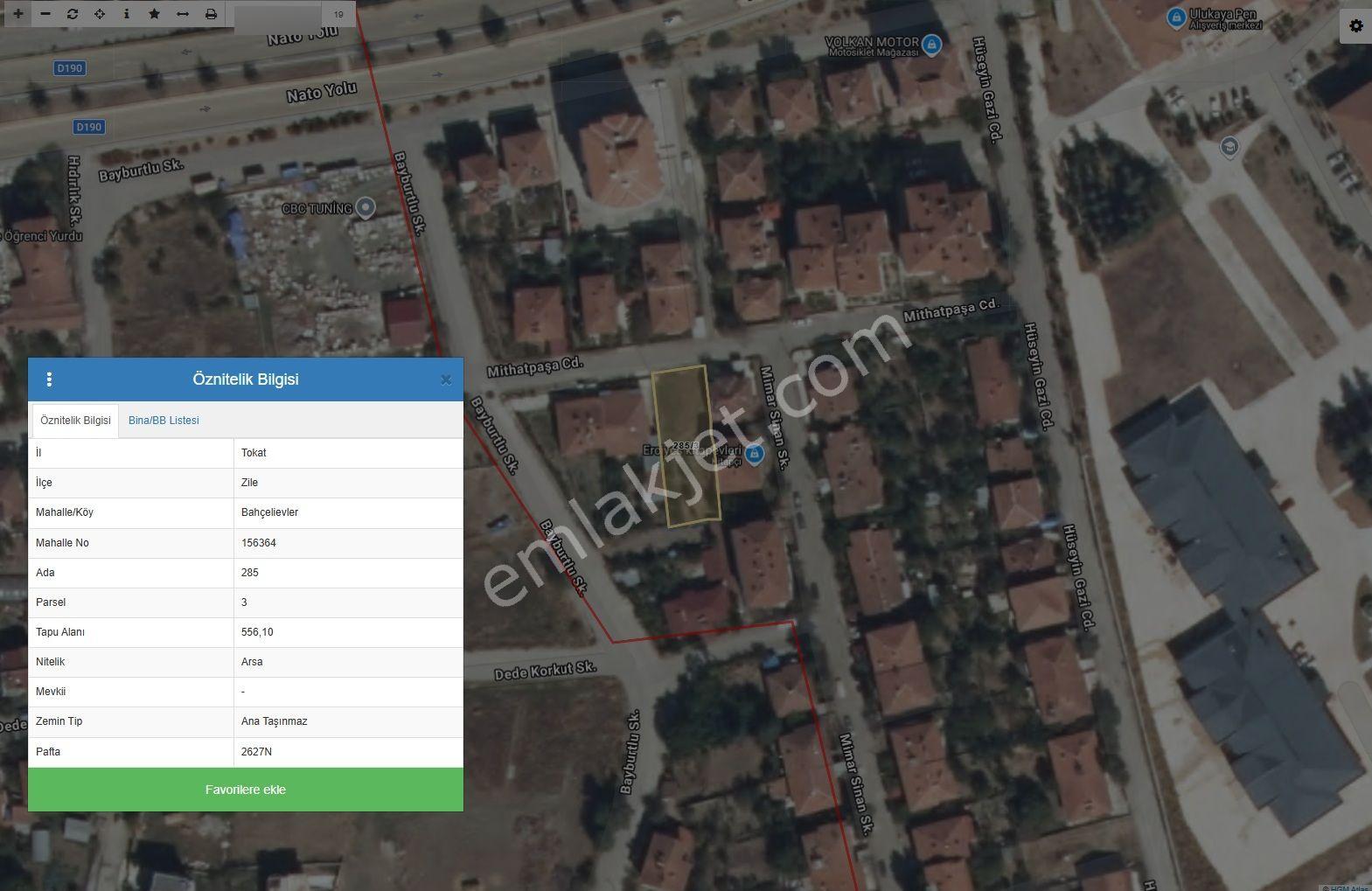 Sahibinden Bahçelievler 4 Kat İmarlı Arsa