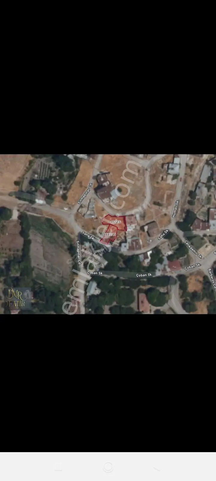 Sahibinden Yatırımlık İki Adet 460 Metre Kare Arsa