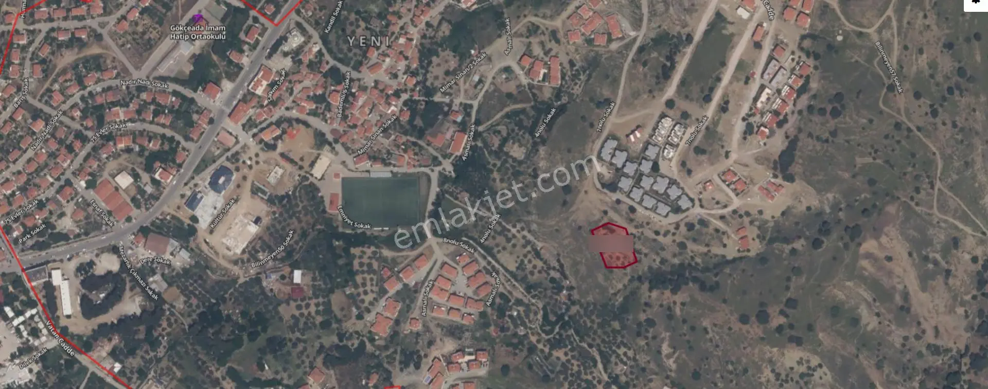 Sahibinden Merkez'e Yakın Konumda ..arsa