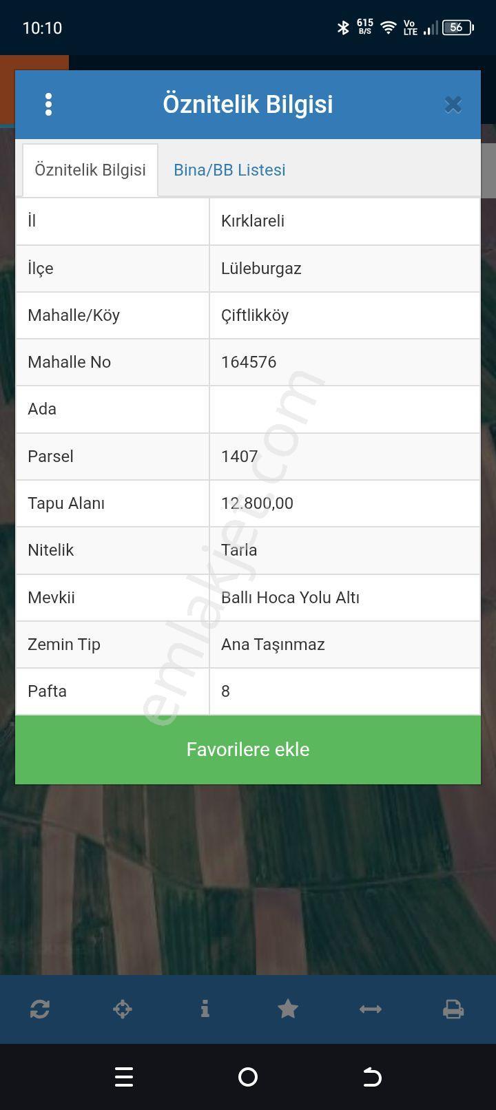 Sahibinden Acil Satılık Hisseli Tarla