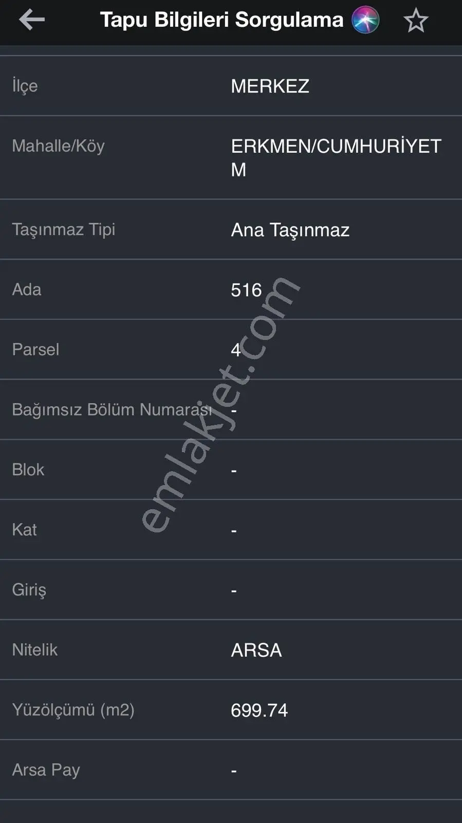 Sahibinden İhtiyaç Dolayısıyla Acil Acil Satılık Arsa