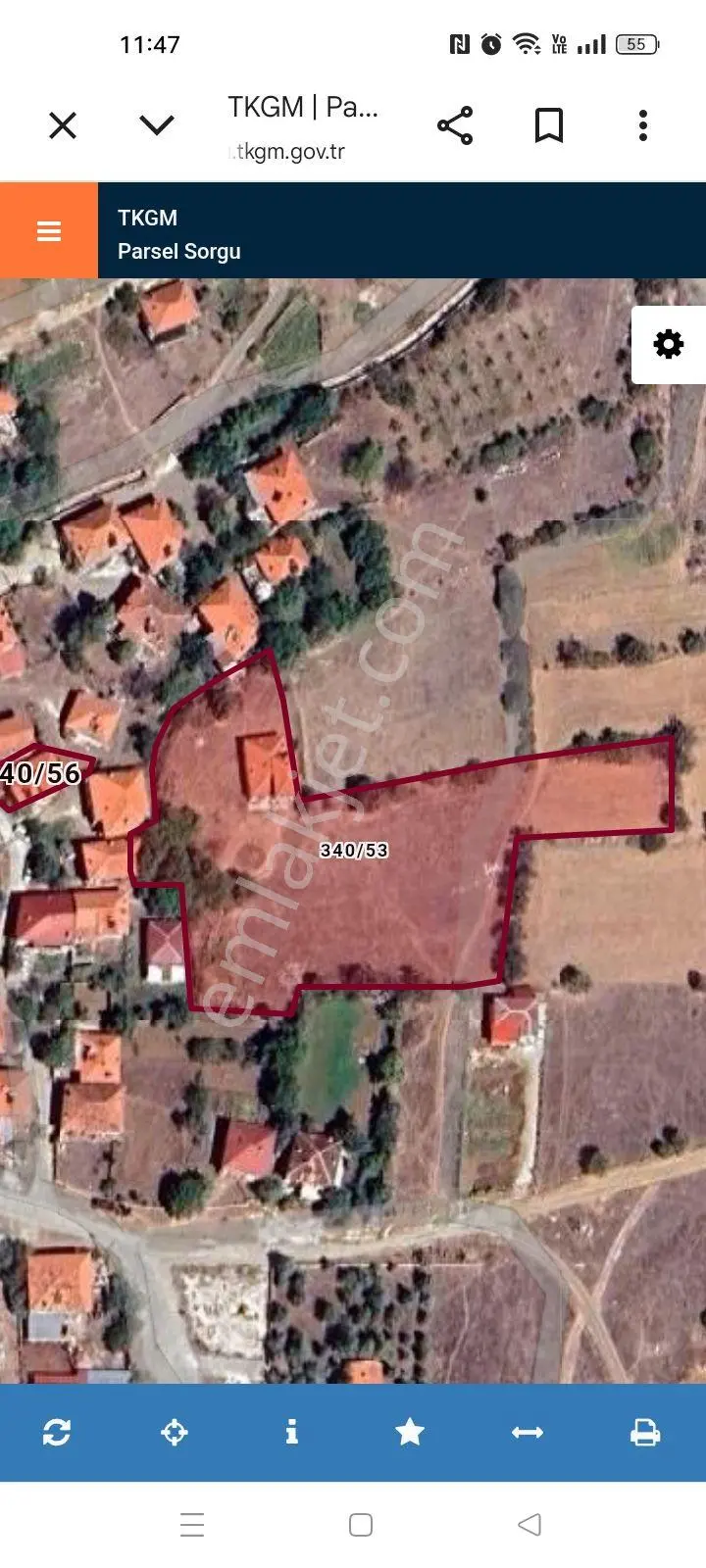 Sahibinden Burdur Yeșil Ova Doğanbaba Köyü İçinde İmarlı Arsa Salda Gölüne 5km