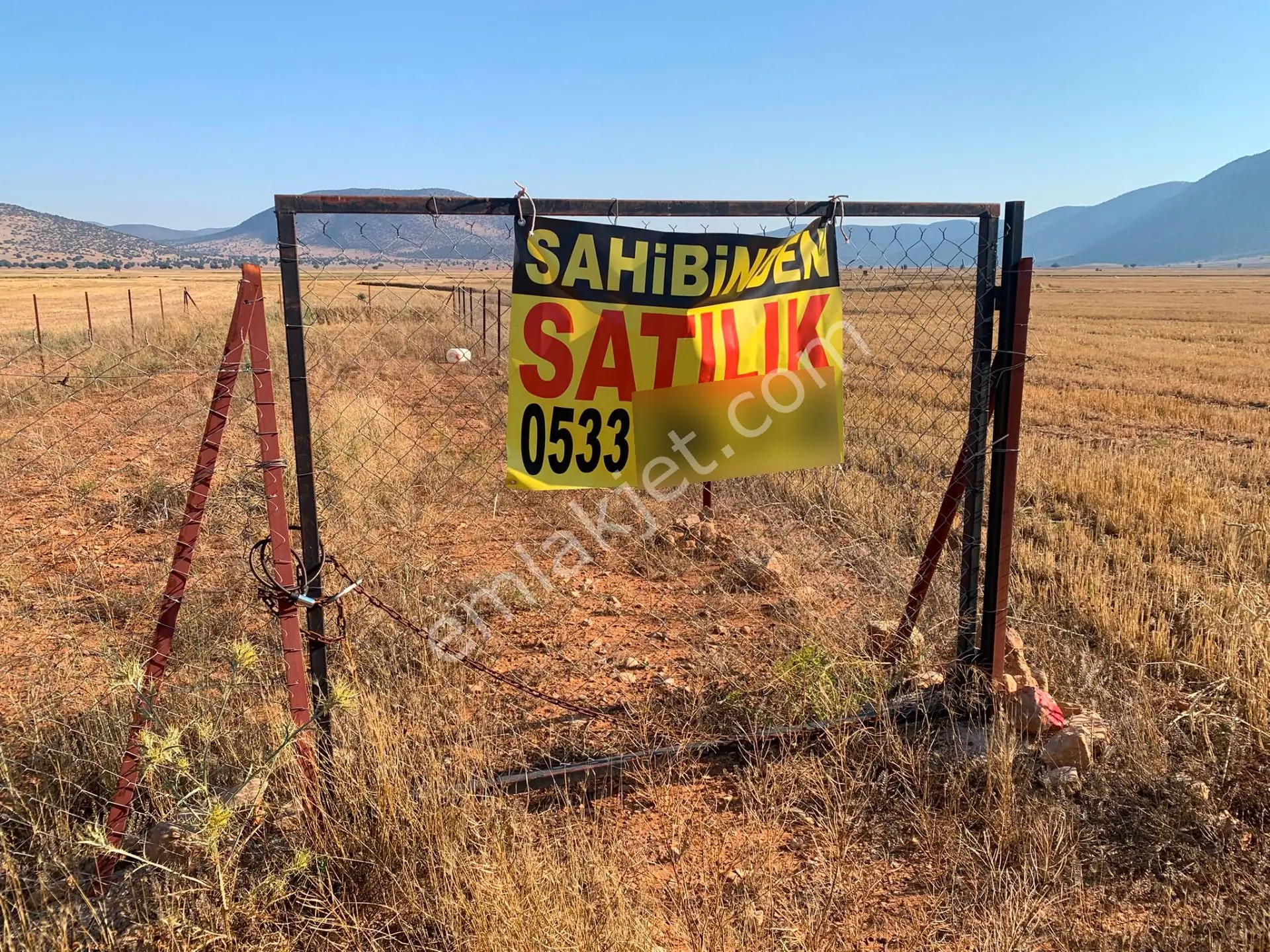 Sahibinden Antalya Korkuteli Susuz İmecikte Toprak Takaslı Satılık