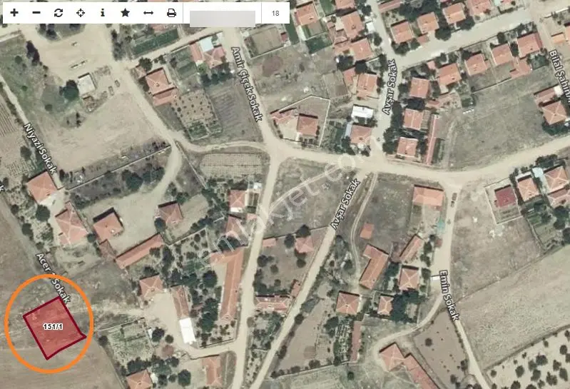 Sahibinden Baraj Yakını Harika Doğa Köyünde Konut Arsası