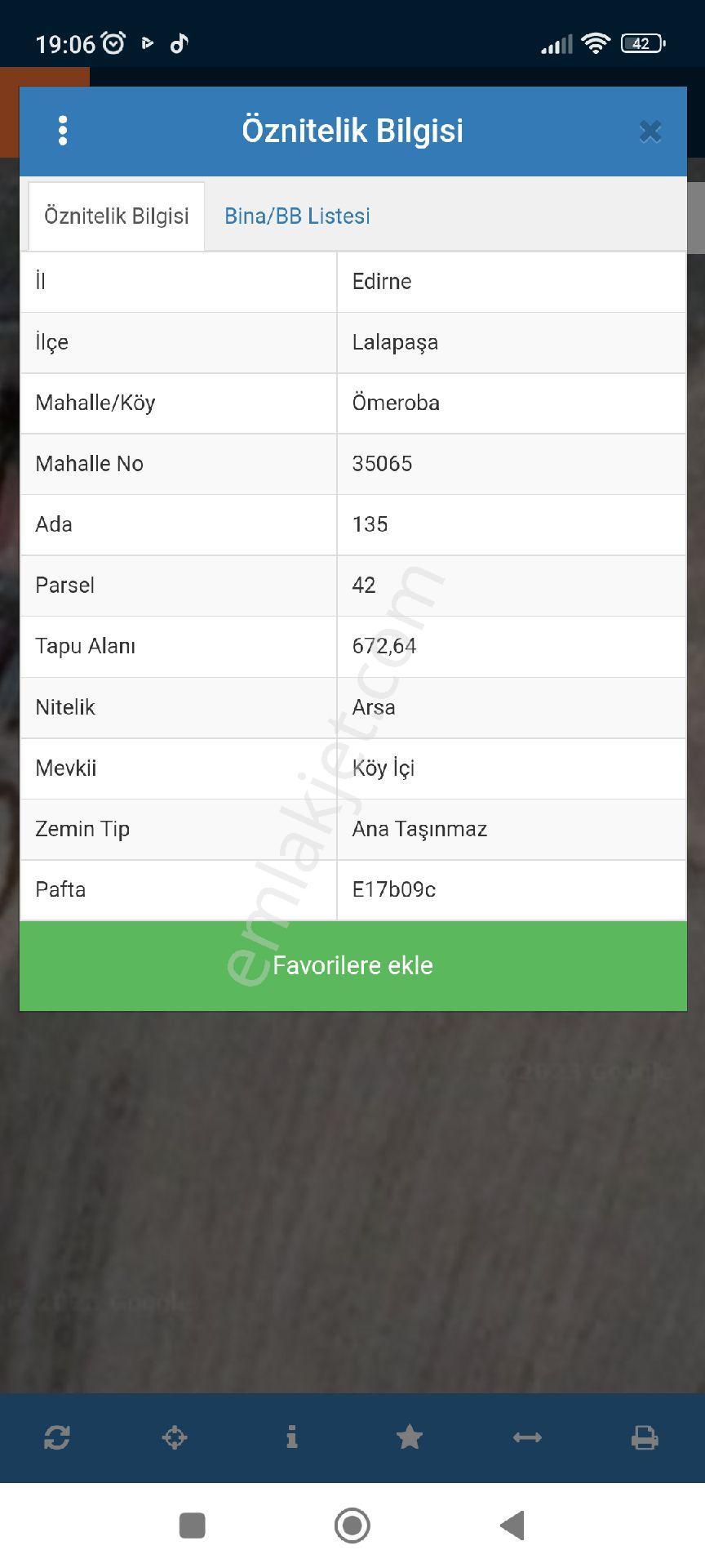 Sahibinden Fırsat Yatırımlık Arsa