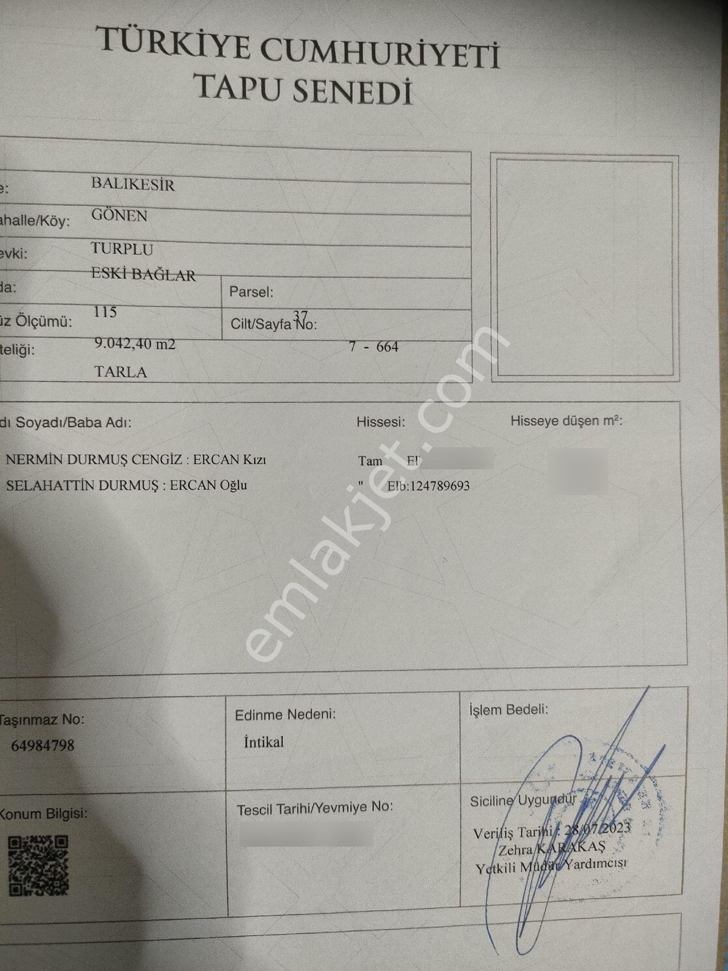 Sahibinden Sahibinden Satılık Tarla