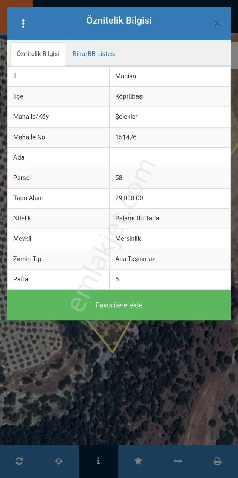 Sahibinden Manisa Köprübaşı 3 Yaşında Zeytinlik