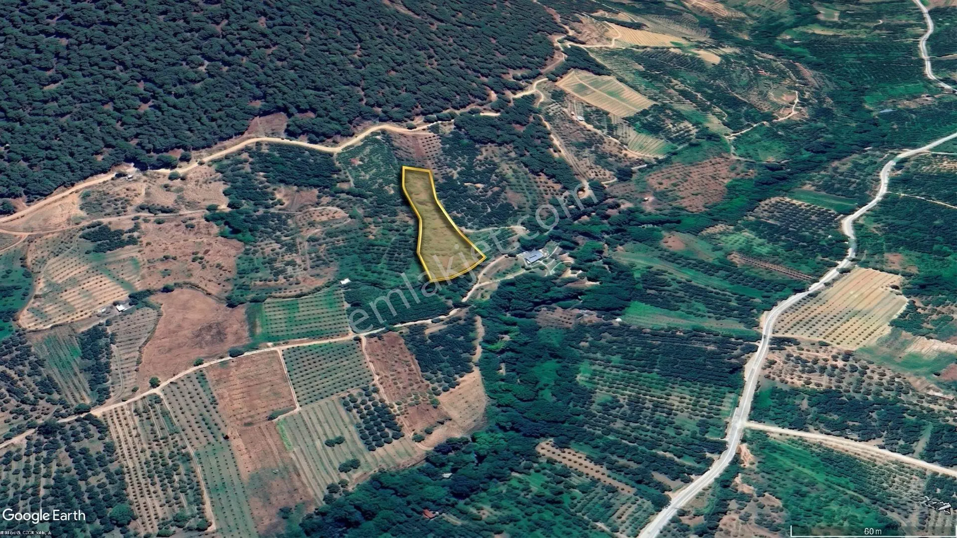 Sahibinden Kazdağı Çanakkale Evciler Köyü 5,5 Dönümlük Tarla