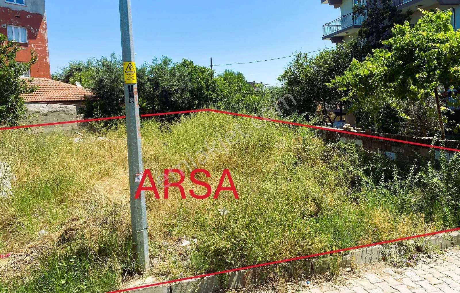 Sahibinden Acil Fırsat Arsa "4 Kat İmarlı" Aydın-köşk 450m² Denize Yakın
