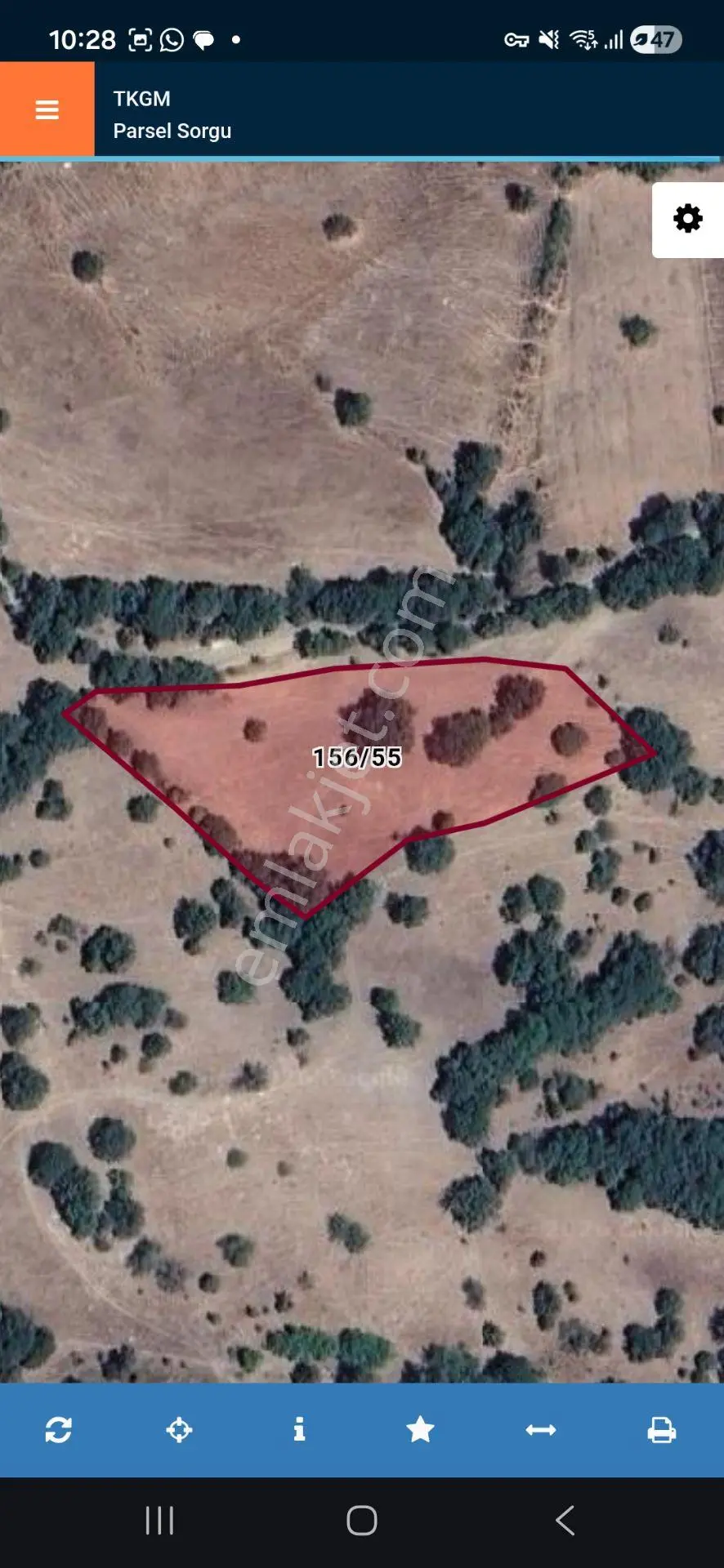 Sahibinden Dursunbey Aşağımusalar'da Satılık 5038 M² Geniş Tarla