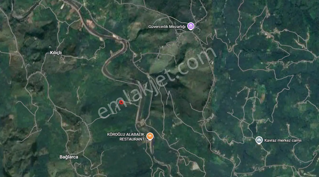 Sahibinden Köroğlu Alabalık Tesisleri Yanında Müstakil Kullanımlı 1.5 Dönüm Arsa(fındık Bahçesi)