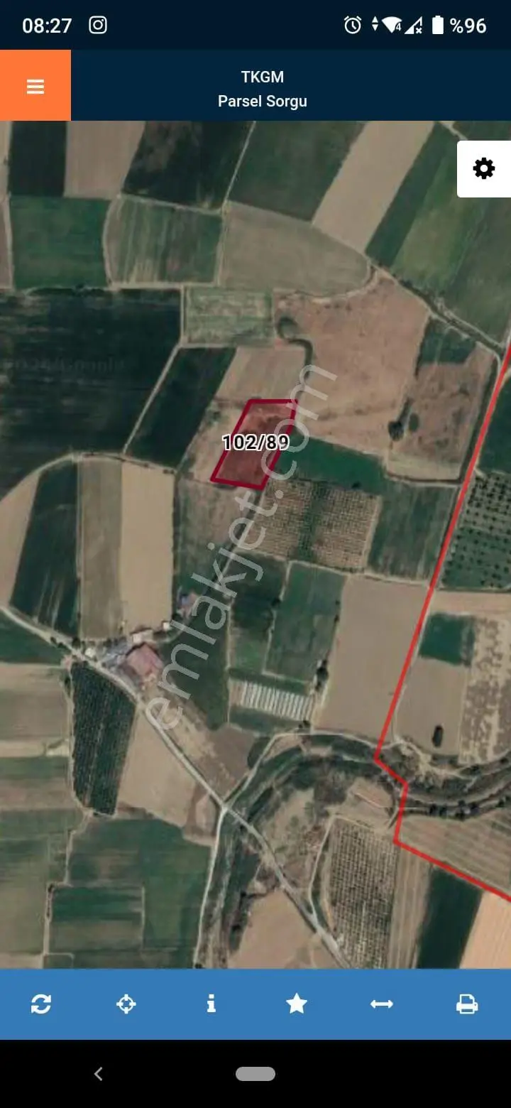 Sahibinden Tire Eskioba Mahallesi'nde Satılık 7600 M² Geniş Tarla