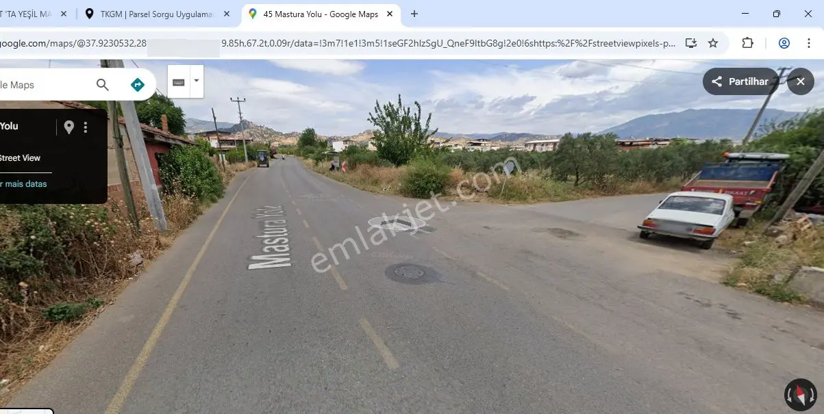 Sahibinden Nazilli Bozyurt Mahallesi'nde Satılık Ana Yol Üstü Arsa