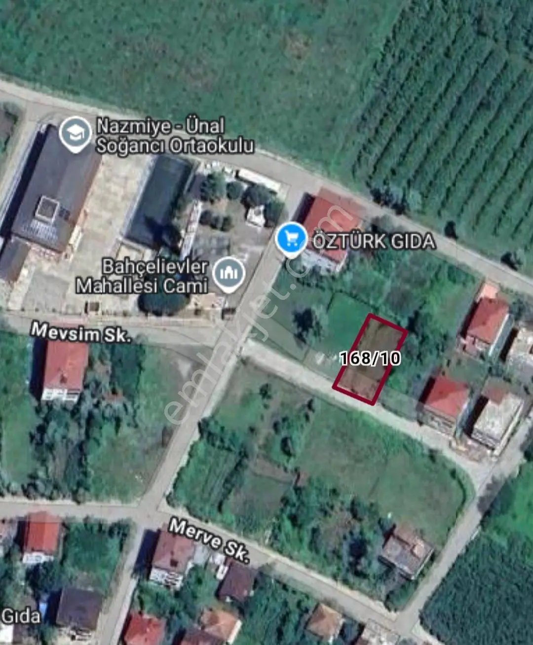 Sahibinden Sahibinden Satılık 4 Kata İmarlı Merkezi Konumda Arsa (takaslı)