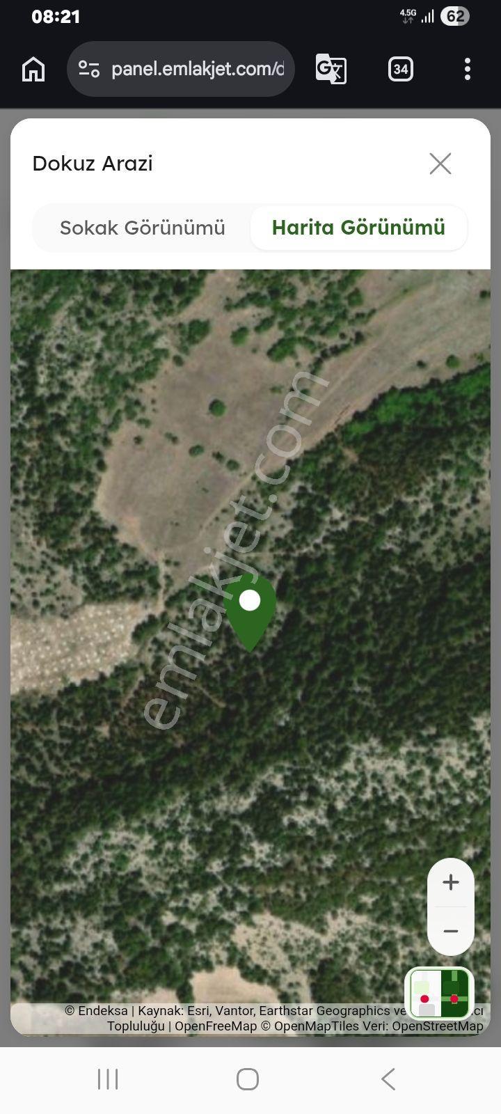 Sahibinden Çımışkı Yakınında 2375 M² Geniş Satılık Arazi