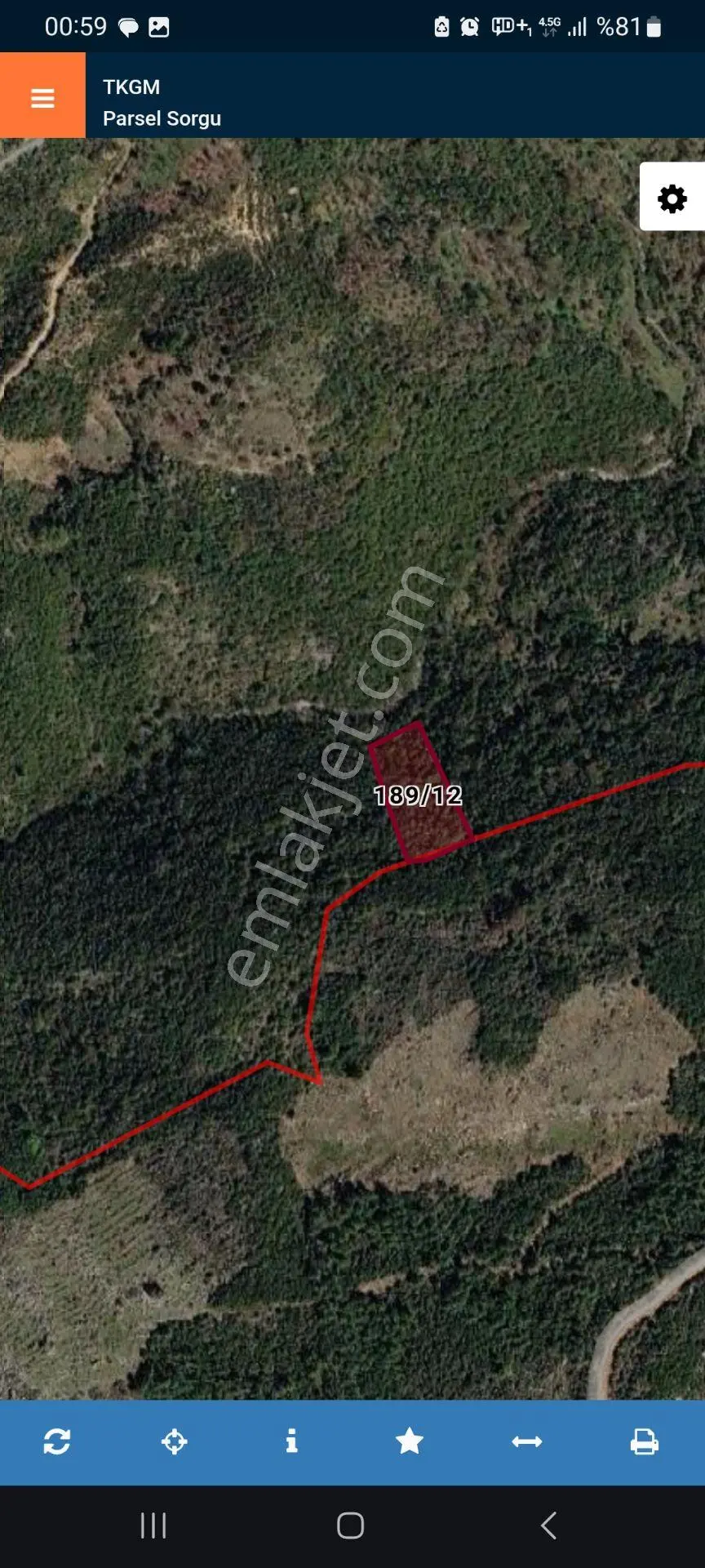 Sahibinden Alanya Orhan Köyünde 2.472m2 Müstakil Tapulu