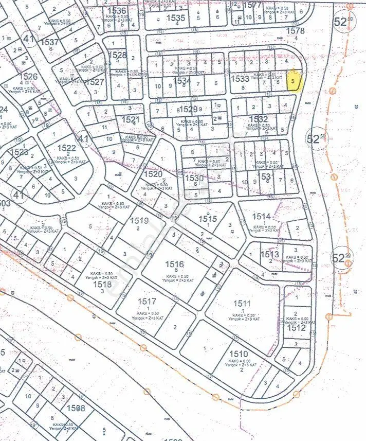 Sahibinden Haraççı'da İmar Uygulaması Görmüş Net 102 M² Satılık İmar Hissesi Açıklama:istanbul'un Hızla