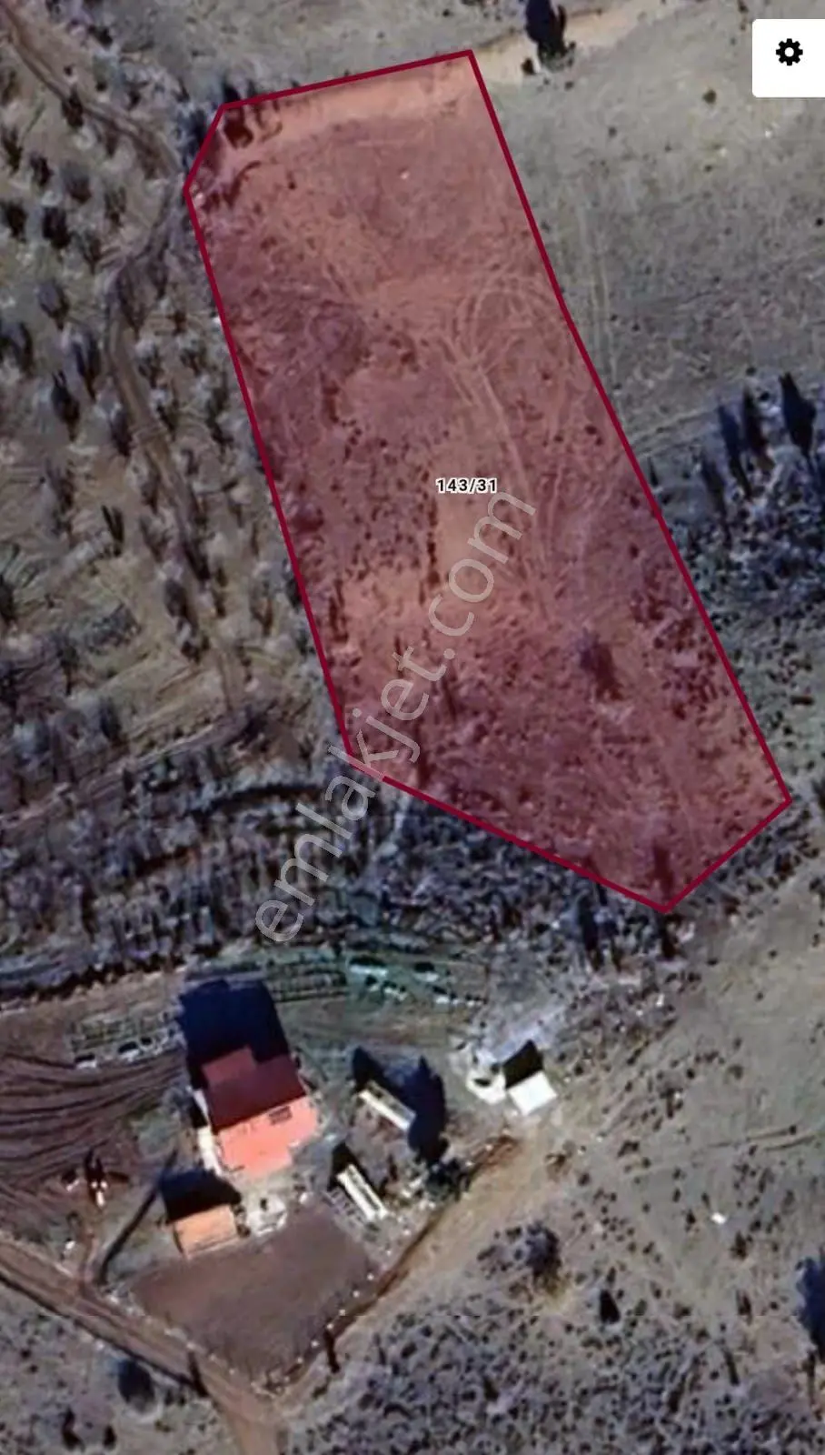 Sahibinden Konya Bozkır Hacılar'da 4.118 M² Satılık Tarla | Bahçe Ve Yatırıma Uygun