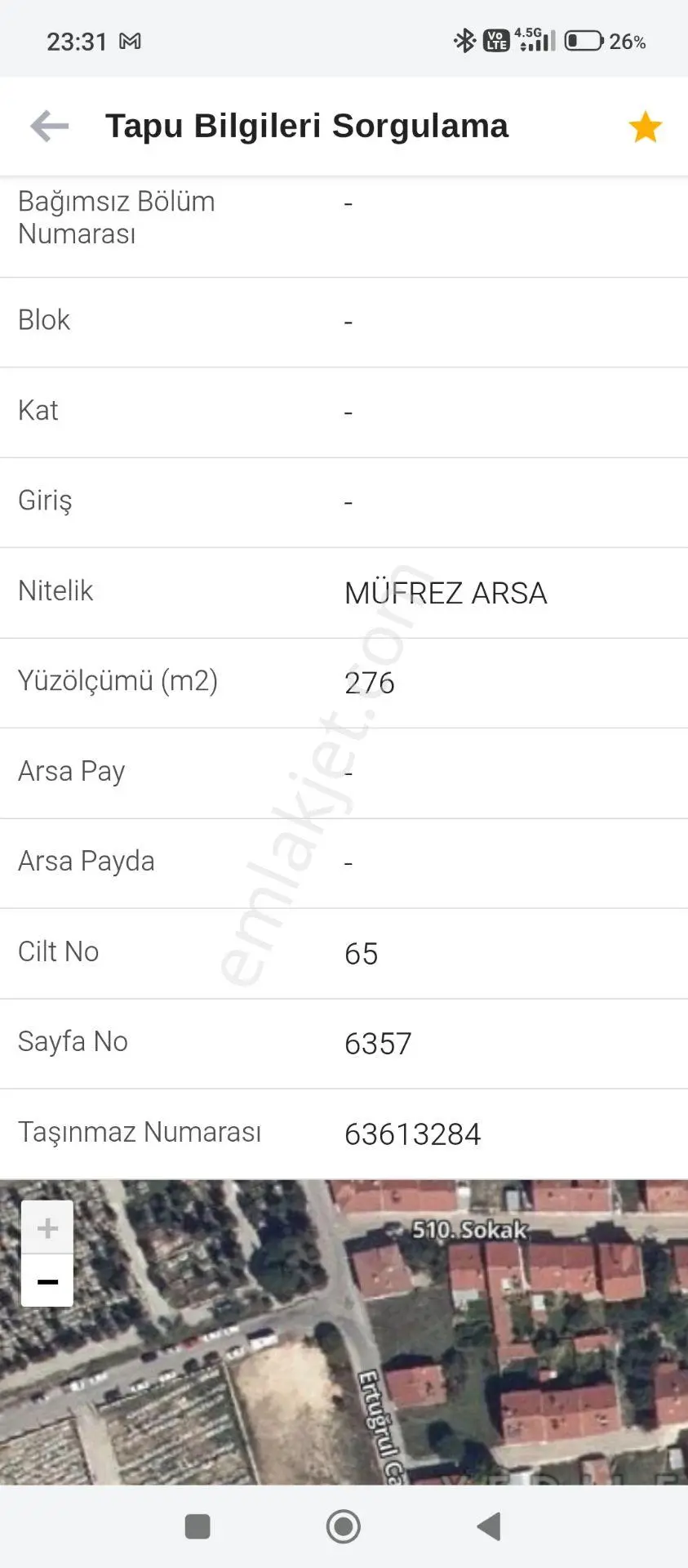Sahibinden Üç Cephe Li Köşe Başı