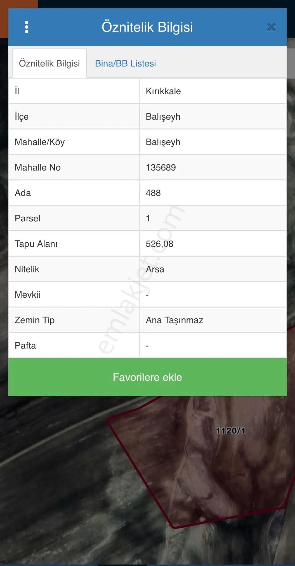 Sahibinden Üniversite Alanına Komşu İmarlı Arsa
