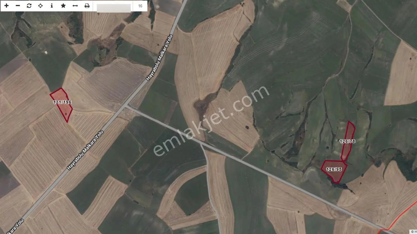 Sahibinden Toplu / Tekli Satılık | Malkara'da Yatırımlık, Birbirine Yakın Tarlalar (8.200 - 8.650 - 6.090 M²)