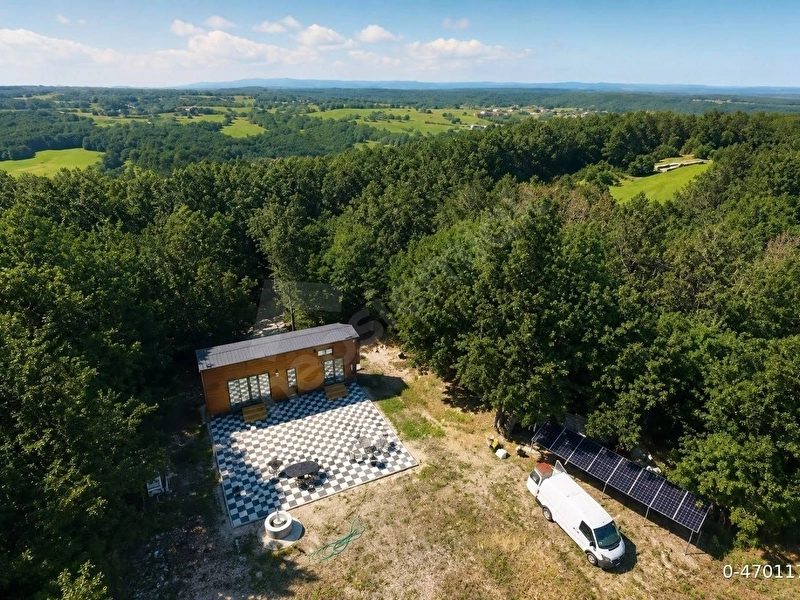 Anahtar Teslim Doğa Yaşamı Tiny House + Güneş Enerjisi + Sondaj