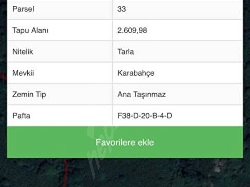 ÜNYE DÜZSAYLAN'DA YATIRIMLIK 2106 ADA 632 PARSEL SATILIK ARSA MADEN SAHASINDA OLMAYAN