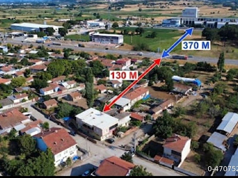 Tatkavaklı'da Hastaneye 500m, Anayola 130m, 528 m² Arsa İçinde Müstakil Ev"