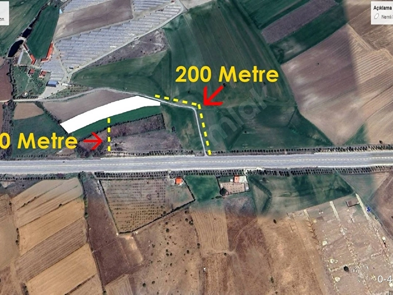 Tek Tapu✅Kütahya Karayoluna 60 Metre✅Eskişehire 25 Km✅Lokasyonu Harika✅5.481 m2✅