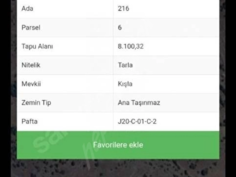 BALIKESİR-SINDIRGI-ASLANDEDE'DE 8.1 DÖNÜM YATIRIMLIK TARLA