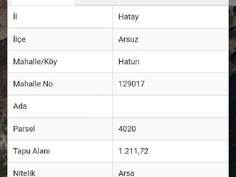 Sahibinden müstakil arsa