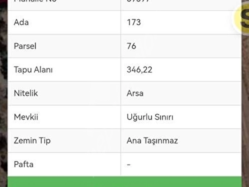 Bucak Kızılkaya da Satılık arsa