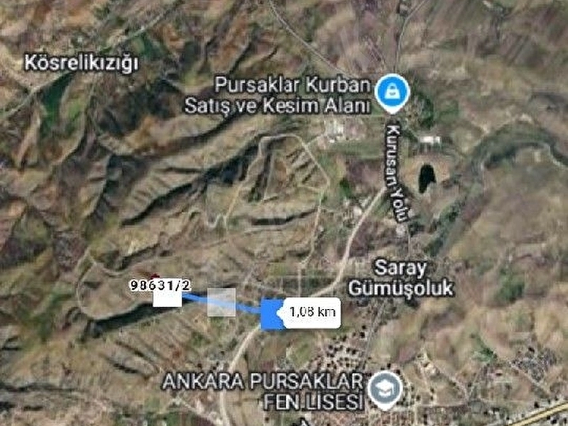 450M2 1.20 EMSAL SATILIK ARSA