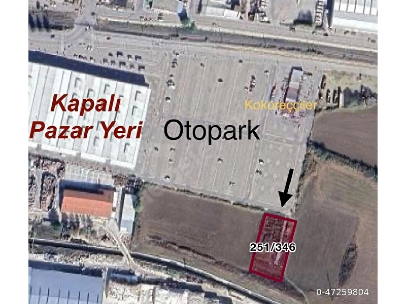 Kokoreçciler Yanı Satılık Arsa