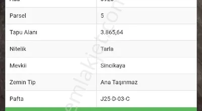Sahibinden Eskişehir/seyitgazi Kümbette Satılık Verimli Tarım Arazisi