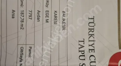 Sahibinden Satılık Arsa Hissesi