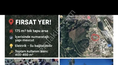 Sahibinden Gaziemirde Satılık 176 M2 Tek Tapu Bahçe Kullanım Alanı 450m2